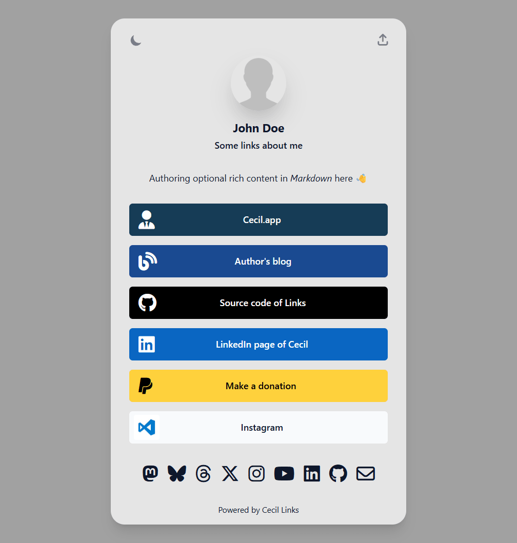 theme-links's screenshot
